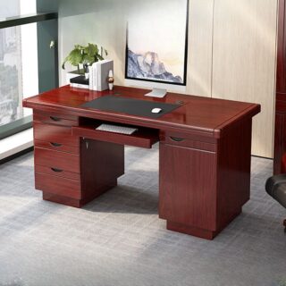 2-Way Office Workstation , Executive Office Chair Sturdy Desks, Directors Office Chair, Round Conference Table, Bliss Office Chair, 2-Door Filing Cabinet, Clerical Office Chair