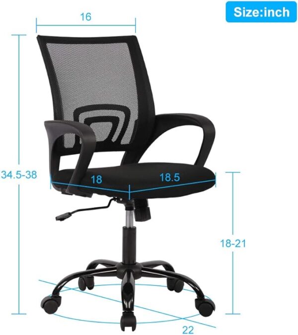 Headrest Office Chair, Mahogany Coat Hanger, Clerical Office Chair, 1.6M Reception Desk, Mesh Visitors Chair,2-Way Workstation, Secretarial, Office Chair