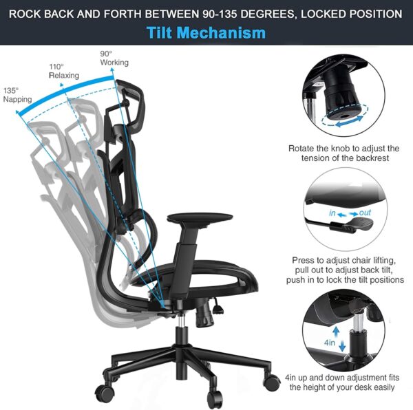 4-Drawer Filing Cabinet, Mesh Visitors Chair, 6-Way Office Workstation, executive Visitors Chair. Executive Coffee Table