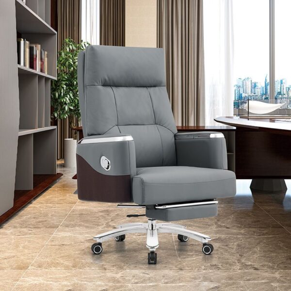 Executive Office Cahir, executive coat hanger, 1.8m Reception Desk, clerical office chair, 2-Door filing Cabinet, headrest office chair