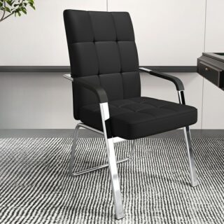 Executive Office Cahir, executive coat hanger, 1.8m Reception Desk, clerical office chair, 2-Door filing Cabinet, headrest office chair