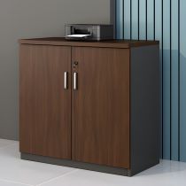 2-Door Wooden Office Credenza