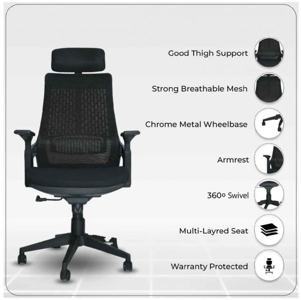 2-door full glass filing office cabinet, 2.4m boardroom office table, 2m executive office desk, 4-way workstation, catalina conference seat, executive visitors office seat, foldable sturdy chair, orthopedic office seat —