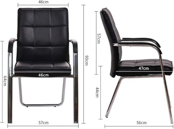 Premium leather upholstery for a luxurious, executive finish Ergonomically designed for superior comfort and support Strong, durable frame built for daily use Sleek design suitable for executive offices, boardrooms, and reception areas Easy to clean and maintain for a consistently professional look