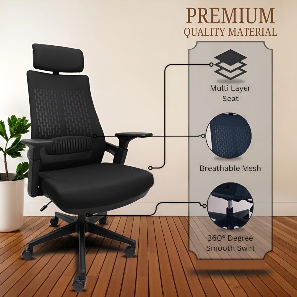 1.2m executive office desk, 2-way workstation, 3m boardroom office table, bliss office seat, executive directors seat, foldable sturdy chair, mahogany coat hanger, strong mesh office seat