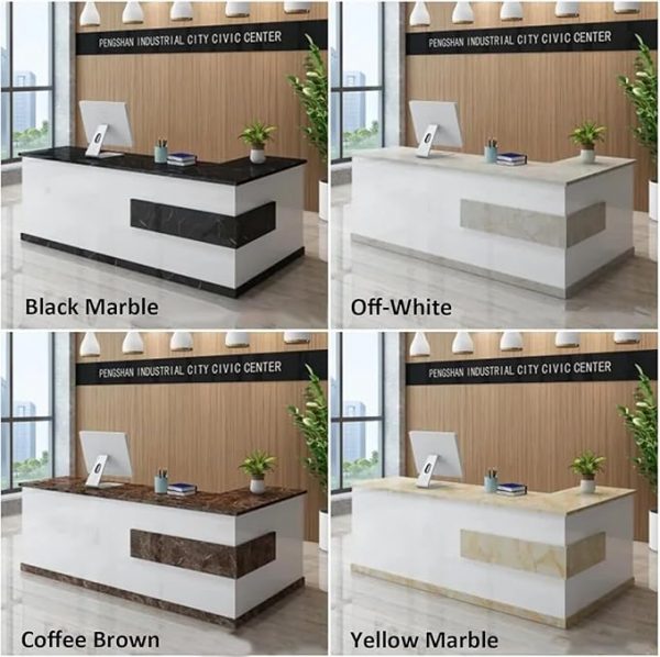 1.4m reception desk, 1.6m executive office seat, 2-way workstation, 3-link non padded waiting bench, bliss office seat, catalina seat, executive visitors seat, foldable sturdy seat, headrest office seat, mahogany coat hanger