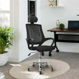 1.2m executive office desk, 2-way workstation, 4-way workstation, chrome visitors seat, ergonomic office seat, executive directors seat, executive visitors seat