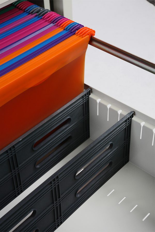 4-Drawer Office Fireproof Cabinet With Safe - Image 5