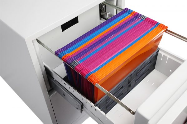 4-Drawer Office Fireproof Cabinet With Safe - Image 7