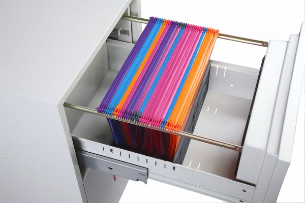 4-Drawer Office Fireproof Cabinet With Safe - Image 8