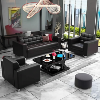 5 Seator Executive Office Sofa