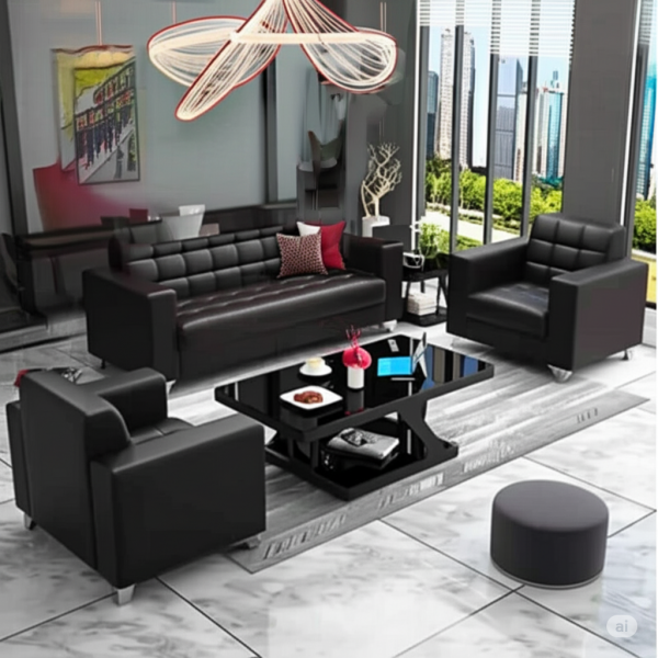 5 Seator Executive Office Sofa