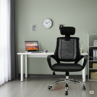 Secretarial Headreast Office Chair