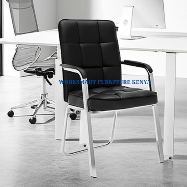 Executive Leather Office Visitors Chair