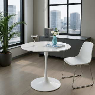Round Eames Dining Table