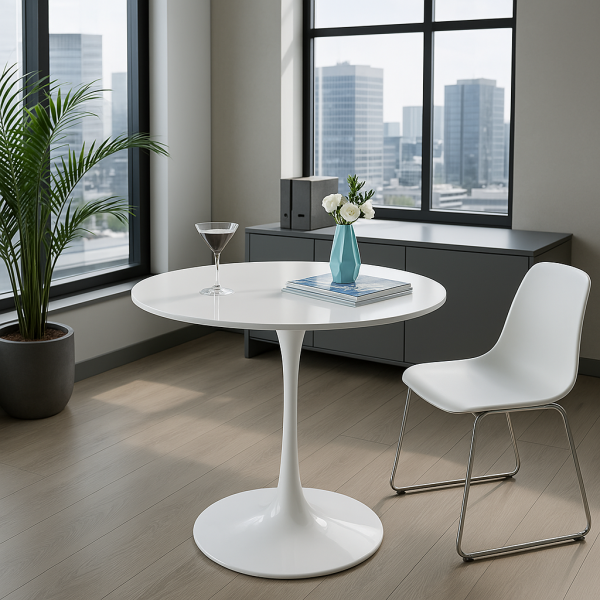 Round Eames Dining Table