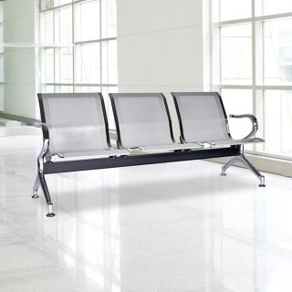 3-Link Office Reception Waiting Bench