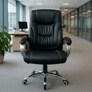1.2m executive office desk, 2.4m boardroom office table, Clerical Office Chair, Coffee glass table, Directors Office chair, office filing cabinet, Orthopedic Office Chair, Swivel Bar Stool