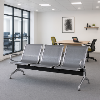Executive Office Cahir, executive coat hanger, 1.8m Reception Desk, clerical office chair, 2-Door filing Cabinet, headrest office chair