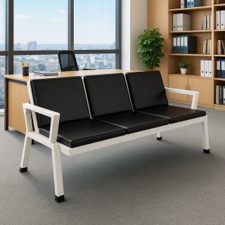 Modern 3-Seater Waiting Bench