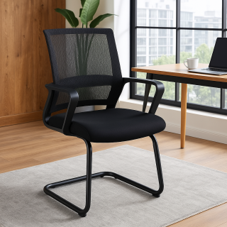 Cantilever Mesh Visitors Office Chair
