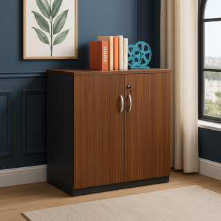 2=Door Wooden Office Credenza