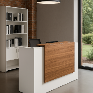 1600mm Office Reception Counter Desk
