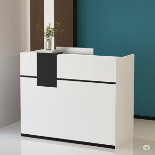 1.4M Office Reception Desk