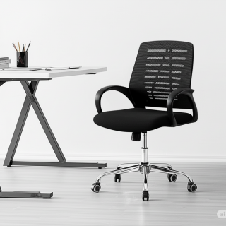 Secretarial Strong Mesh Office Chair