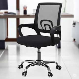 Mid Back Clerical Mesh Office Chair