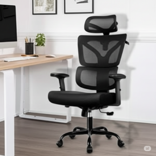 4-Drawer Filing Cabinet, Mesh Visitors Chair, 6-Way Office Workstation, executive Visitors Chair. Executive Coffee Table