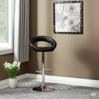 Height Adjustable Swivel Bar Stool