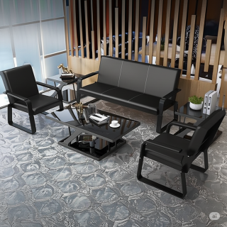 executive office seat, orthopedic office sear, 4-way workstation, mahogany coat hanger, 5-seater reception sofa, 2m executive office desk, mesh visitors seat, 4-drawers metallic filing cabinet, 1.6m reception desk, executive directors seat
