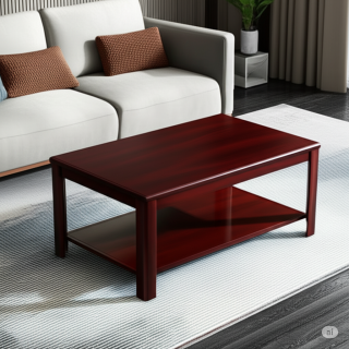 Executive Mahogany Office Coffee Table