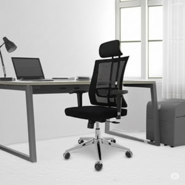 High Back Orthopedic Office Chair