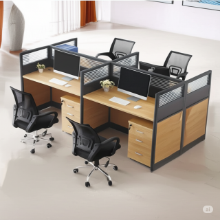 1.2m executive office desk, 2-way workstation, 4-way workstation, chrome visitors seat, ergonomic office seat, executive directors seat, executive visitors seat
