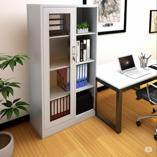 2-Door Metallic  Filing Cabinet