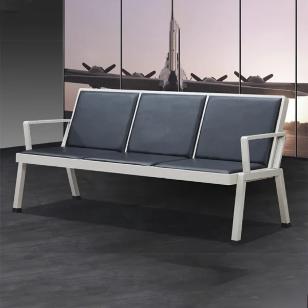 Modern 3-Seater Waiting Bench - Image 2