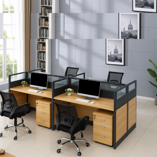 4-Way Modular Office Workstation