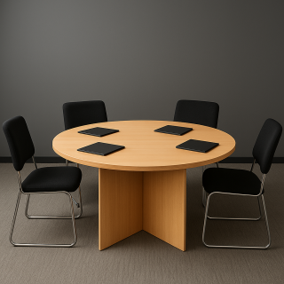Round Office Conference Table