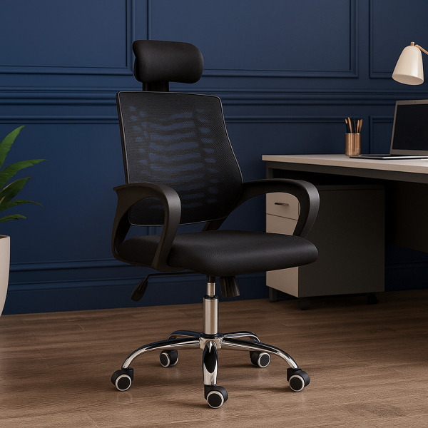 Secretarial Headreast Office Chair