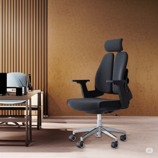 High Back Dual Orthop[edic Office Chair