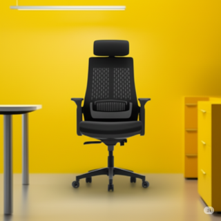 High Back Orthopedic  Office Chair