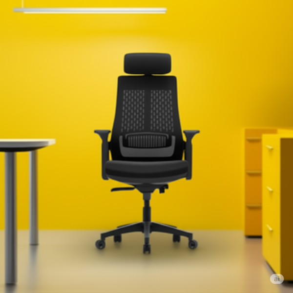 High Back Orthopedic  Office Chair