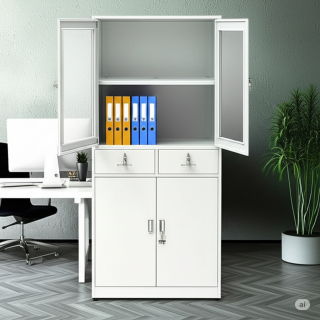 2-Door Office Filing Cabinet