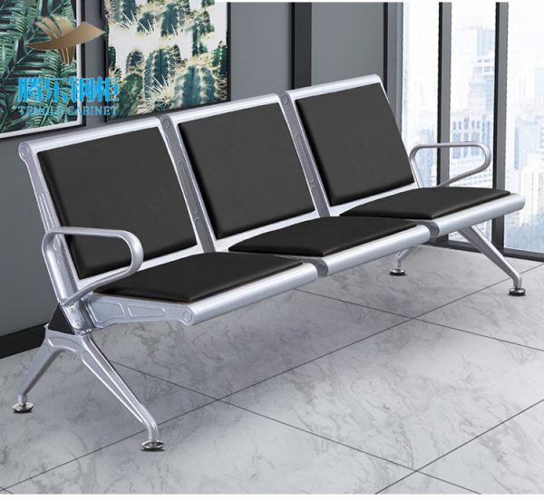 3-Link Office Reception Waiting Bench