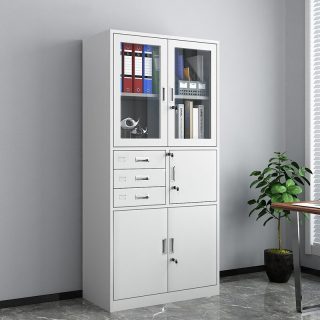 2-Door Metallic Office Filing Cabinet