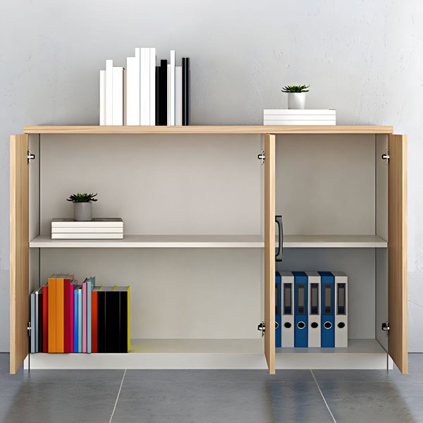 Modern Executive Wooden Credenza - Image 2