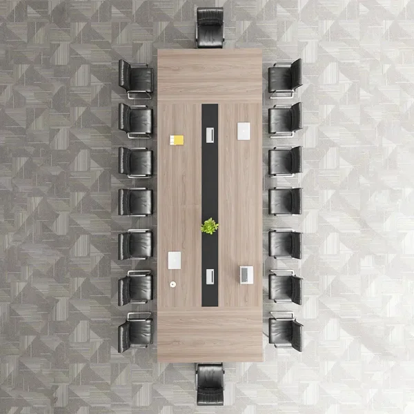 3.0M Executive Office Boardroom Table - Image 4