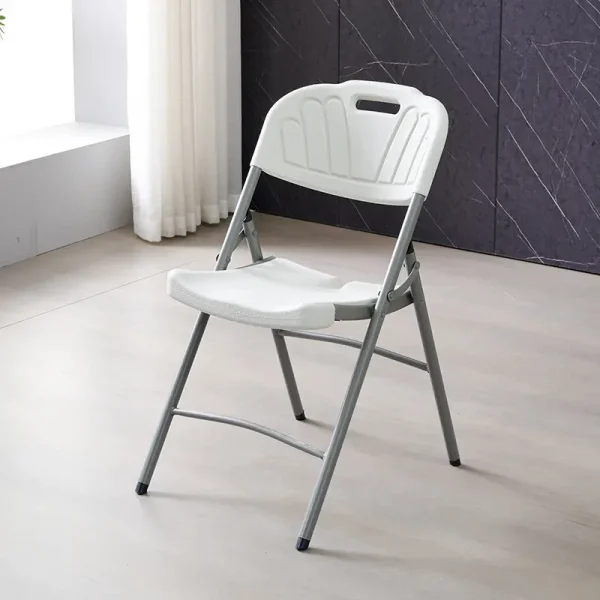 White Foldable Training Chair